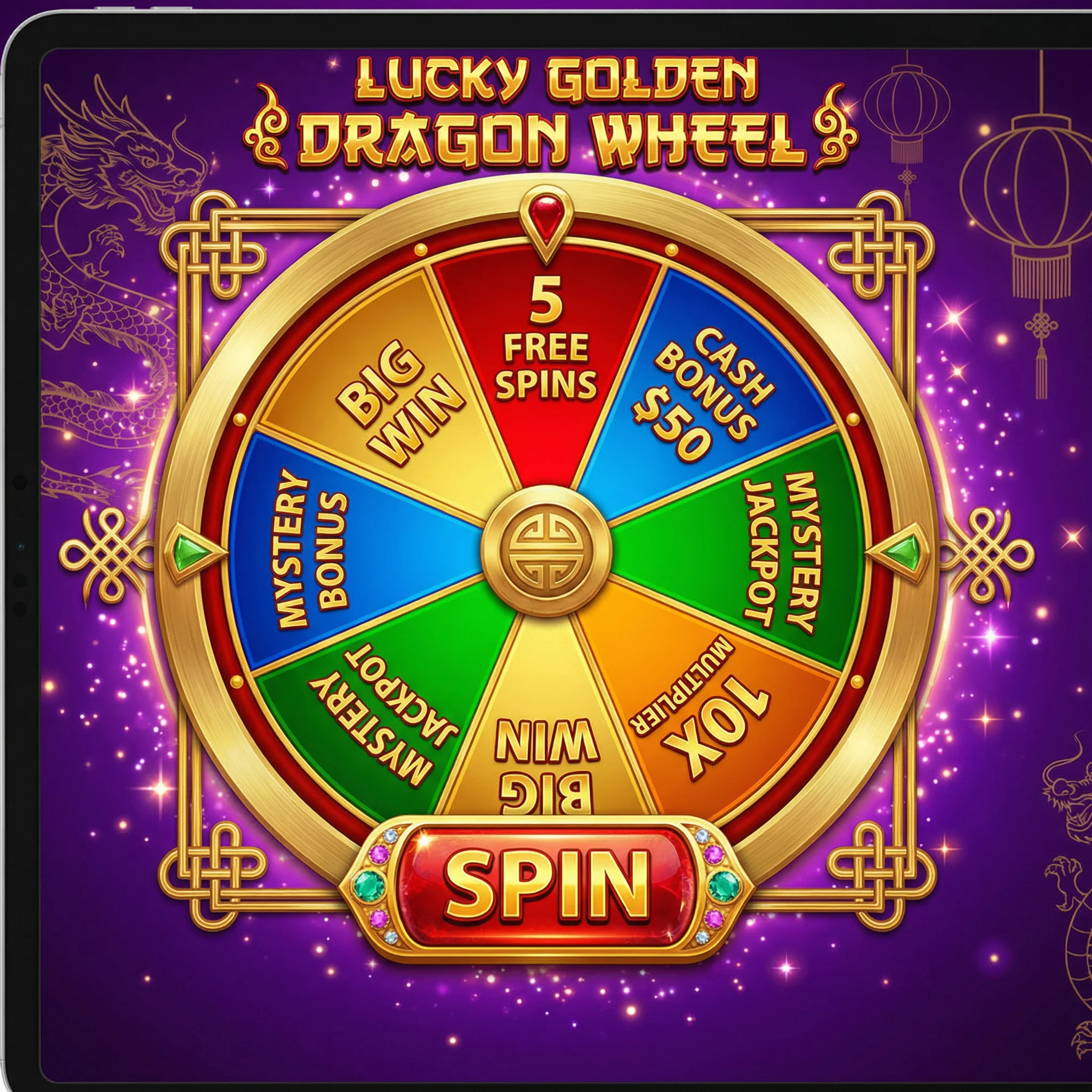 赏金女王幸运转盘特色游戏